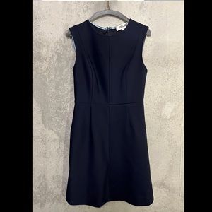 Diane Von Furstenberg Navy A-Line Dress with Pockets!